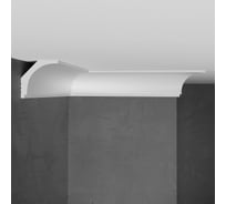 Потолочный карниз Stenopol 43х43х2000мм под покраску C7109