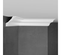 Потолочный карниз Stenopol 43х43х2000 мм под покраску C7110