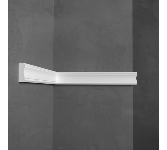 Молдинг Stenopol 30х10х2000 мм под покраску C7165 1