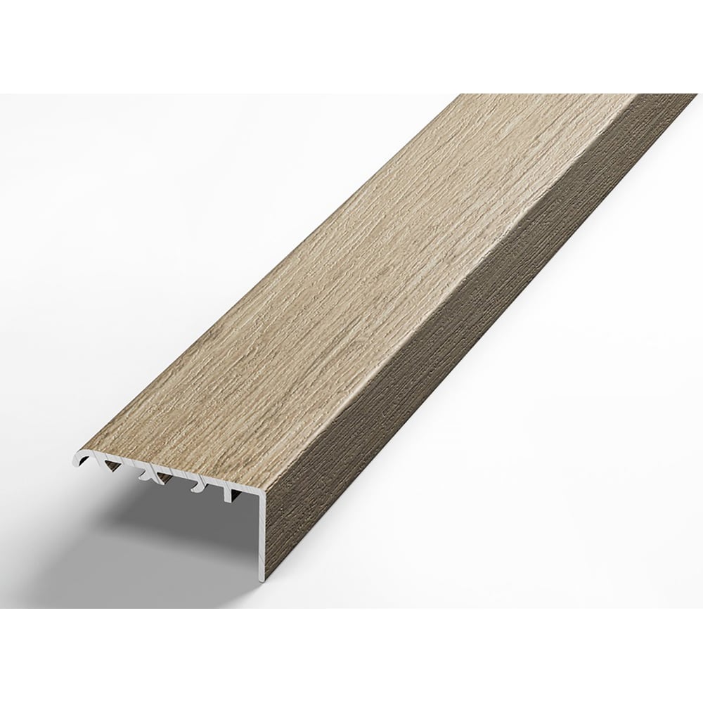 Порог угловой алюминиевый ЛУКА (5 шт, 40х20 мм, 2,7 м, ламинированный ...