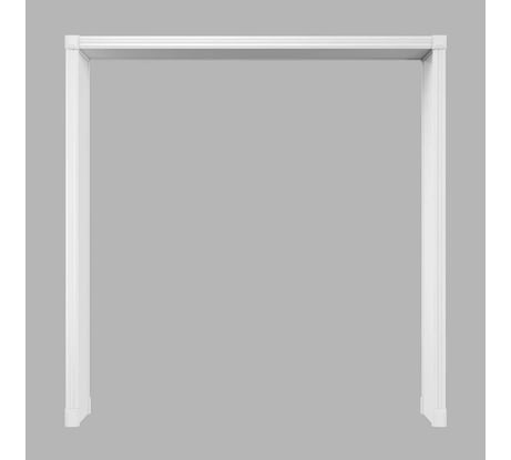 Портал Cosca decor Квадро белый, ламинированный МДФ, набор СПБ074364