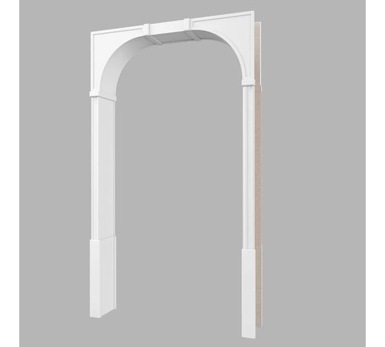 Арка Cosca decor Порту белый, ламинированный МДФ, набор СПБ099553