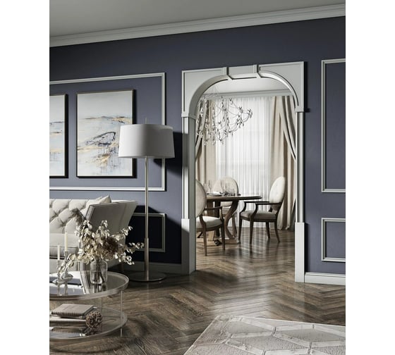 Арка Cosca decor Порту белый, ламинированный МДФ, набор СПБ099553
