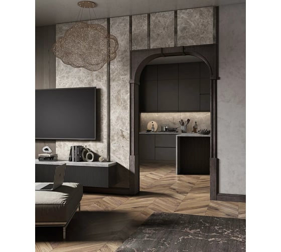 Арка Cosca decor Порту мелинга венге, ламинированный МДФ, набор СПБ099556