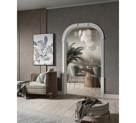 Арка Cosca decor Классика белый, ламинированный МДФ, набор СПБ099558