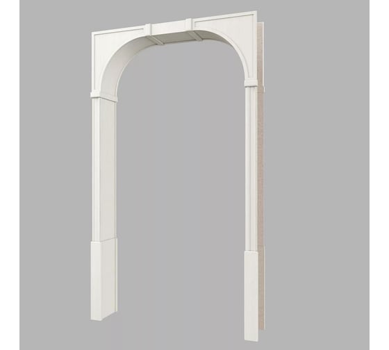 Арка Cosca decor Порту мелинга белая, ламинированный МДФ, набор СПБ099554