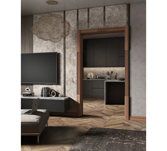 Портал Cosca decor Марио мелинга орех, ламинированный МДФ, набор СПБ101374