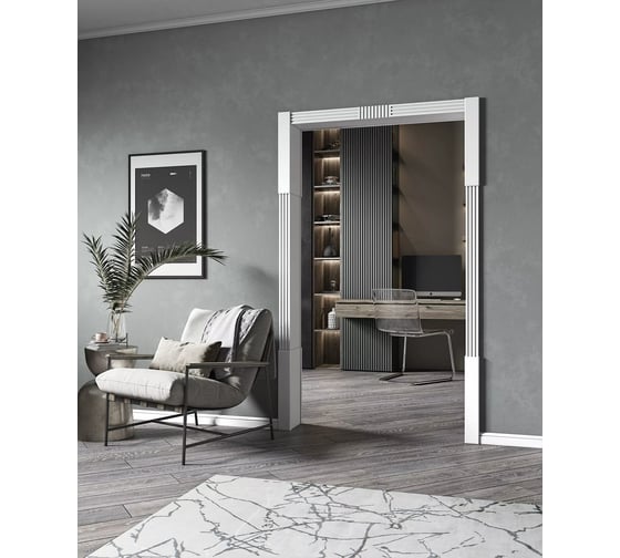 Портал Cosca decor Марио белый, ламинированный МДФ, набор СПБ099567
