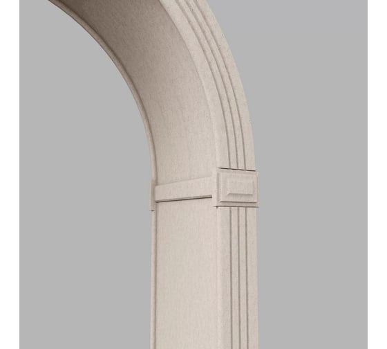 Арка Cosca decor Симплекс, Романская малая, МДФ 10 мм, набор, без отделки СПБ018376