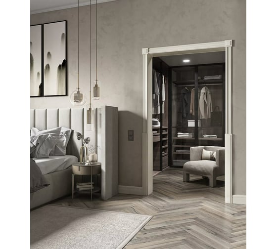 Портал Cosca decor Ариа мелинга белая, ламинированный МДФ, набор СПБ099563
