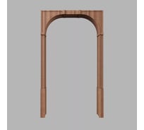 Арка Cosca decor Порту мелинга орех, ламинированный МДФ, набор СПБ101375