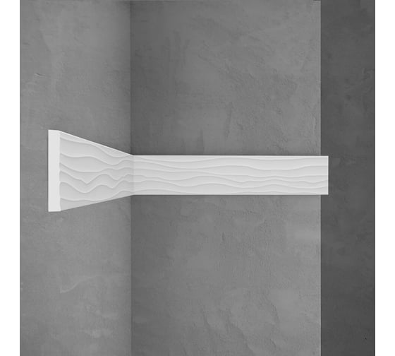 Молдинг с рисунком Stenopol 60х8х2000 мм под покраску C7043 1