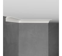 Плинтус потолочный Stenopol 20х20х2000 мм УПАК под покраску C7133