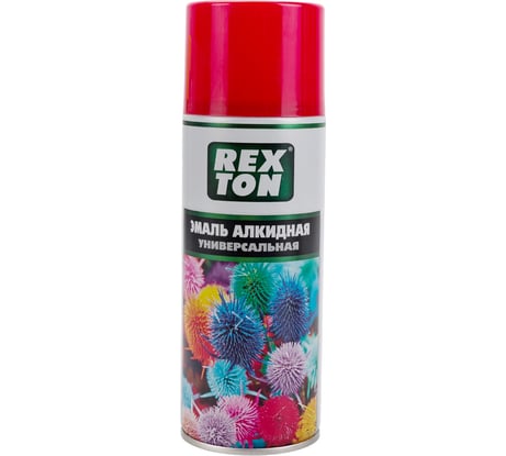 Универсальная алкидная эмаль REXTON (ярко-красный; аэрозоль; 520 мл) RT-101.70