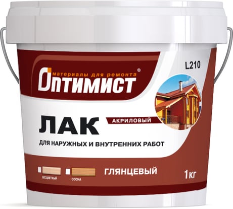 Акриловый лак Оптимист (глянцевый; 1 кг) OPL007