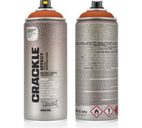 Краска MONTANA кракелюр-эффект, коричневая, 0.4 л EC8004