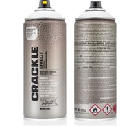 Краска MONTANA кракелюр-эффект, белая, 0.4 л EC9010