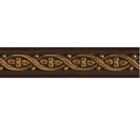 Молдинг стеновой ударопрочный влагостойкий Decor-Dizayn венге, 15x8Х2400 мм 130-1