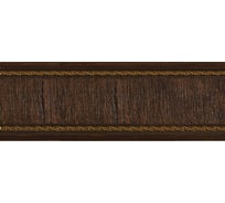 Молдинг стеновой ударопрочный влагостойкий Decor-Dizayn венге, 52x11x2400 мм 156-1