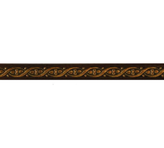 Молдинг стеновой ударопрочный влагостойкий Decor-Dizayn красное дерево, 15x8Х2400 мм 130-2