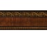Молдинг стеновой ударопрочный влагостойкий Decor-Dizayn красное дерево, 59x21x2400 мм 161-2 1