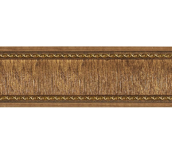 Молдинг стеновой ударопрочный Decor-Dizayn влагостойкий дуб, 52x11x2400 мм 156-3