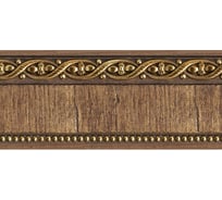 Молдинг стеновой ударопрочный Decor-Dizayn влагостойкий дуб, 59x21x2400 мм 161-3