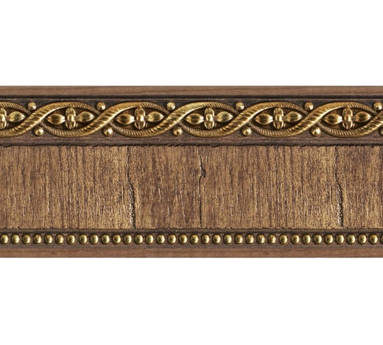 Молдинг стеновой ударопрочный Decor-Dizayn влагостойкий дуб, 59x21x2400 мм 161-3