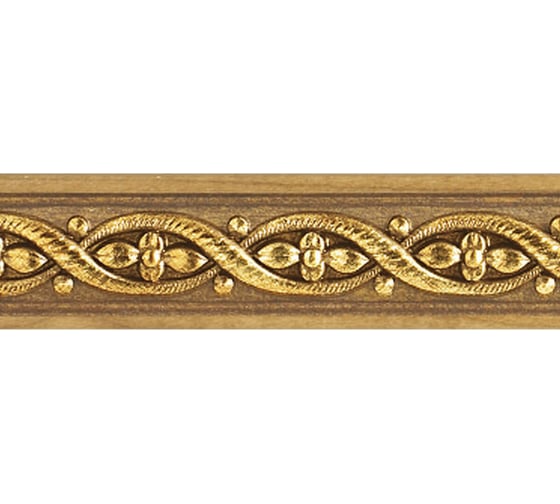 Молдинг стеновой ударопрочный Decor-Dizayn влагостойкий орех, 30x13x2400 мм 157-4