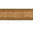 Молдинг стеновой ударопрочный Decor-Dizayn влагостойкий орех, 52x11x2400 мм 156-4 1
