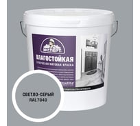 Краска Эксперт влагостойкая светло-графитовая 28кг 34830