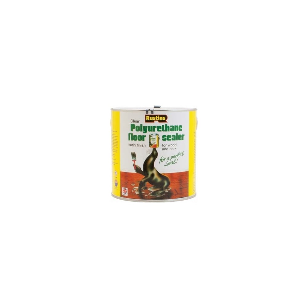 Полиуретановый лак Rustins Poly Floor Seal Gloss глянцевый, для пола, 2 ...