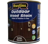 Финишная морилка Rustins QD Outdoor Wood Stain Walnut орех, 250 мл 03692