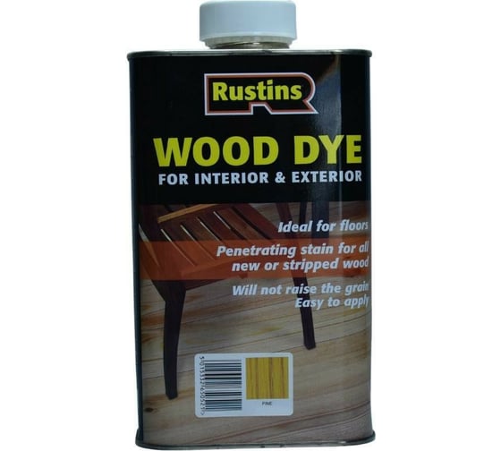 Тонировка для дерева Rustins Wood Dye Pine сосна, 250 мл 03665 1