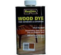 Тонировка для дерева Rustins Wood Dye Light Teak светлый тик, 250 мл 03661