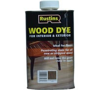 Тонировка для дерева Rustins Wood Dye Brown Mahogany коричневый махагон, 1 л 03652