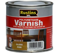Полиуретановый лак Rustins Poly Varnish Gloss Pine сосна, глянец, 250 мл 3197