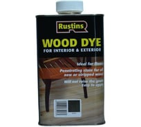 Тонировка для дерева Rustins Wood Dye Dark Ebony эбеновое дерево, 250 мл 03657