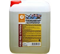 Огне-биозащитный состав для древесины APIS FIRE PRO (I группа; бесцветный; канистра; 5,5 кг) 4665296517647