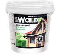 Акриловая защита и декорирование для древесины Радугамалер WALD бесцветная, 1 л 4680037193867