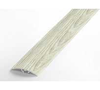 Порог разноуровневый алюминиевый ЛУКА (5 шт, 41 мм, 2,7 м, ламинированный, Сосна северная) УТ000066118