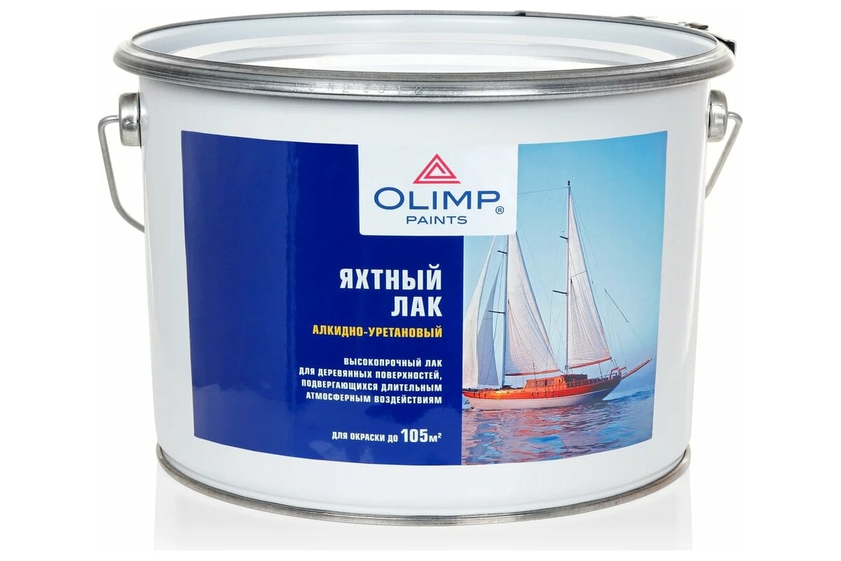 Яхтный лак OLIMP (глянцевый; 9 л) 15064 - выгодная цена, отзывы ...