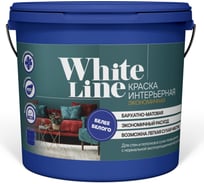 Интерьерная экономичная краска White Line 25 кг 4690417092413