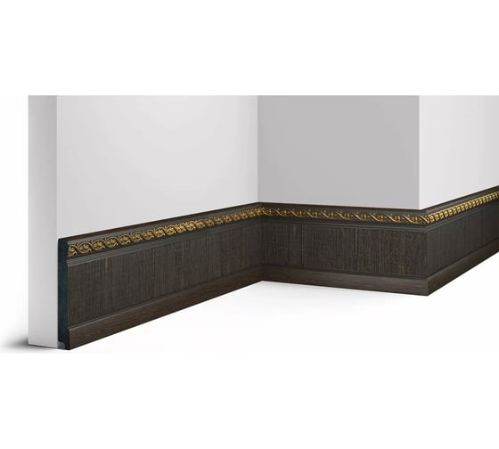 Декоративный плинтус Cosca Decor 80 венге СПБ016565