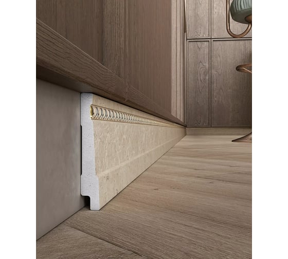 Декоративный плинтус Cosca Decor 90 топаз СПБ057740