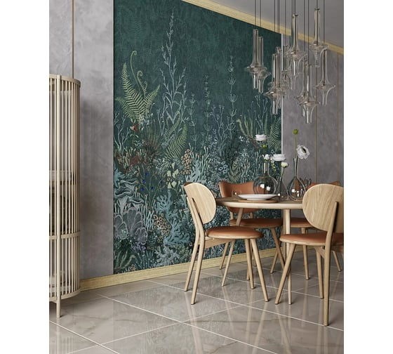 Декоративный плинтус Cosca Decor 90 оникс СПБ057606