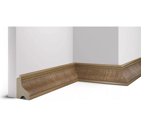 Декоративный плинтус Cosca Decor 60 дуб светлый СПБ016773
