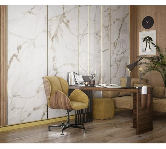 Декоративный плинтус Cosca Decor 90 античное золото СПБ030459