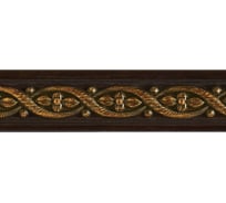 Молдинг стеновой ударопрочный влагостойкий Decor-Dizayn венге 30x13x2400 мм 157-1