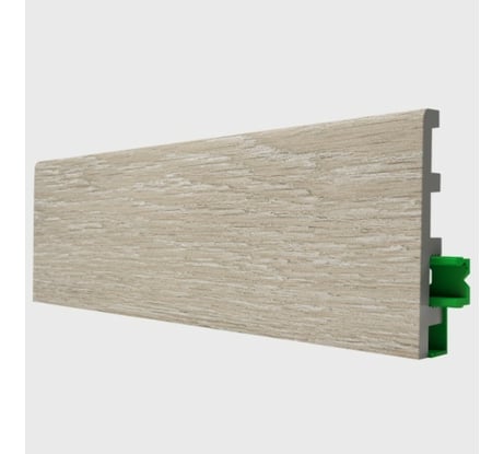 Плинтус Hannahholz SCANDIC 16x81x2000 мм, Дуб седой, 404 Polynix 31.03.81404.360